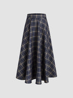Keep In Check Long Skirt