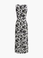 Floral Square Neck Slip Dress