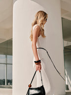Semi-Sheer Triangle Skirt Set Without Belt