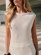 Semi-Sheer Triangle Skirt Set Without Belt