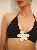 Crochet Flower Bikini Set