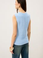 Button-Front Knit Vest
