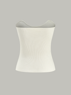 Metal Cut-Out Knit Sweater Vest