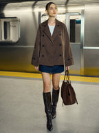 Double-Breasted Trench Coat
