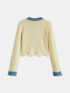 Scallop Edge Cardigan