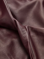Twisted Lies Faux Leather Mini Skirt