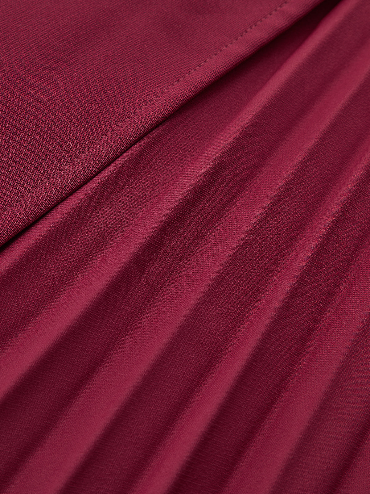 Asymmetric Pleated Maxi Skirt