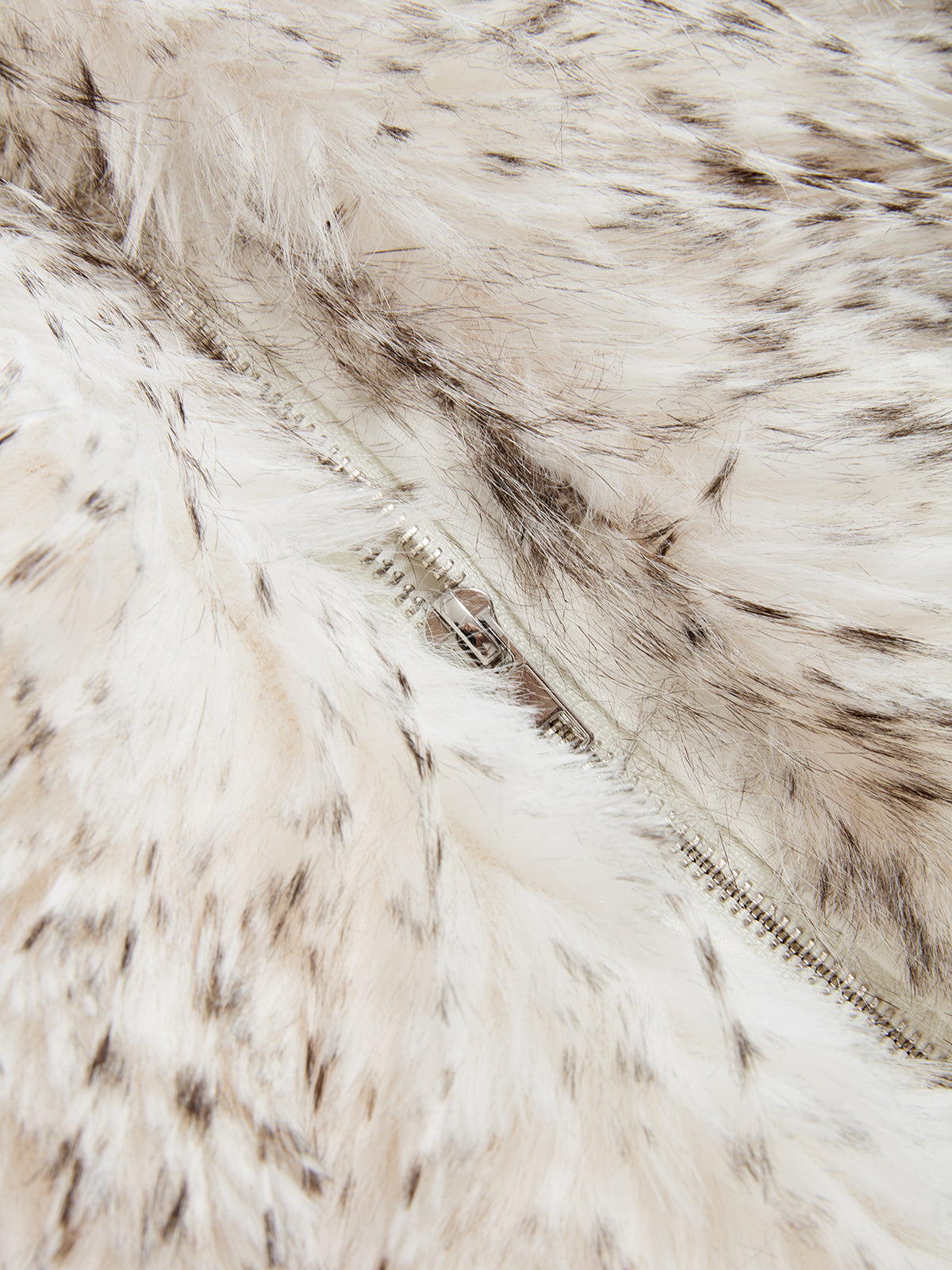 Belted Faux Fur Sleeveless Vest