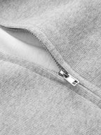 Cotton-Blend Zip-Up Hoodie