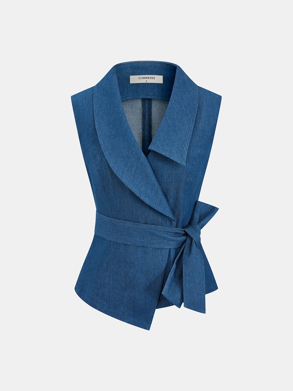 Wrap Tie-Waist Vest