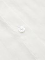Lace Cuff Loose Button-Down Shirt