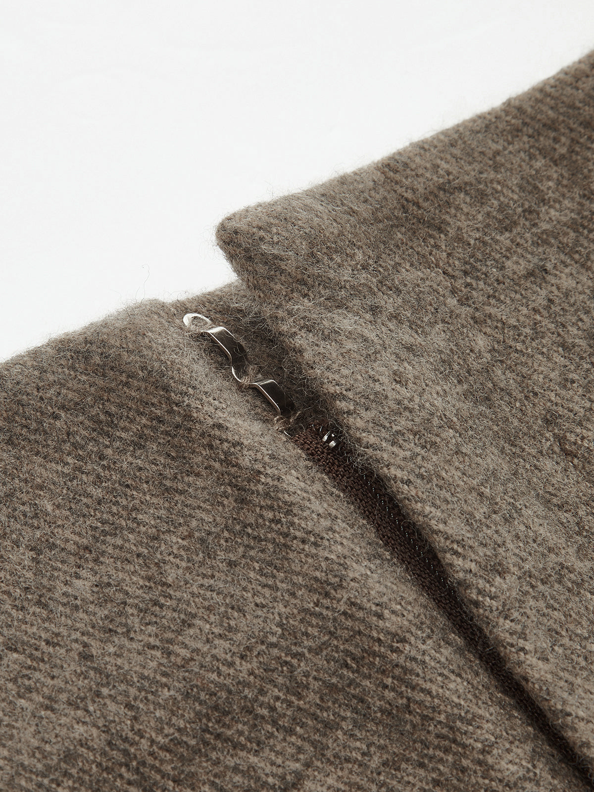 Decorative Pocket Tweed Mini Skirt