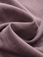 Cotton Blend Buttoned A-Line Maxi Skirt