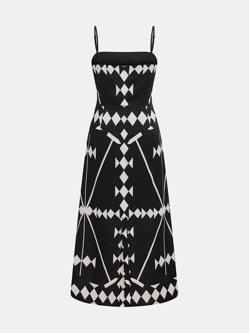 Geometric Print Cami Maxi Dress