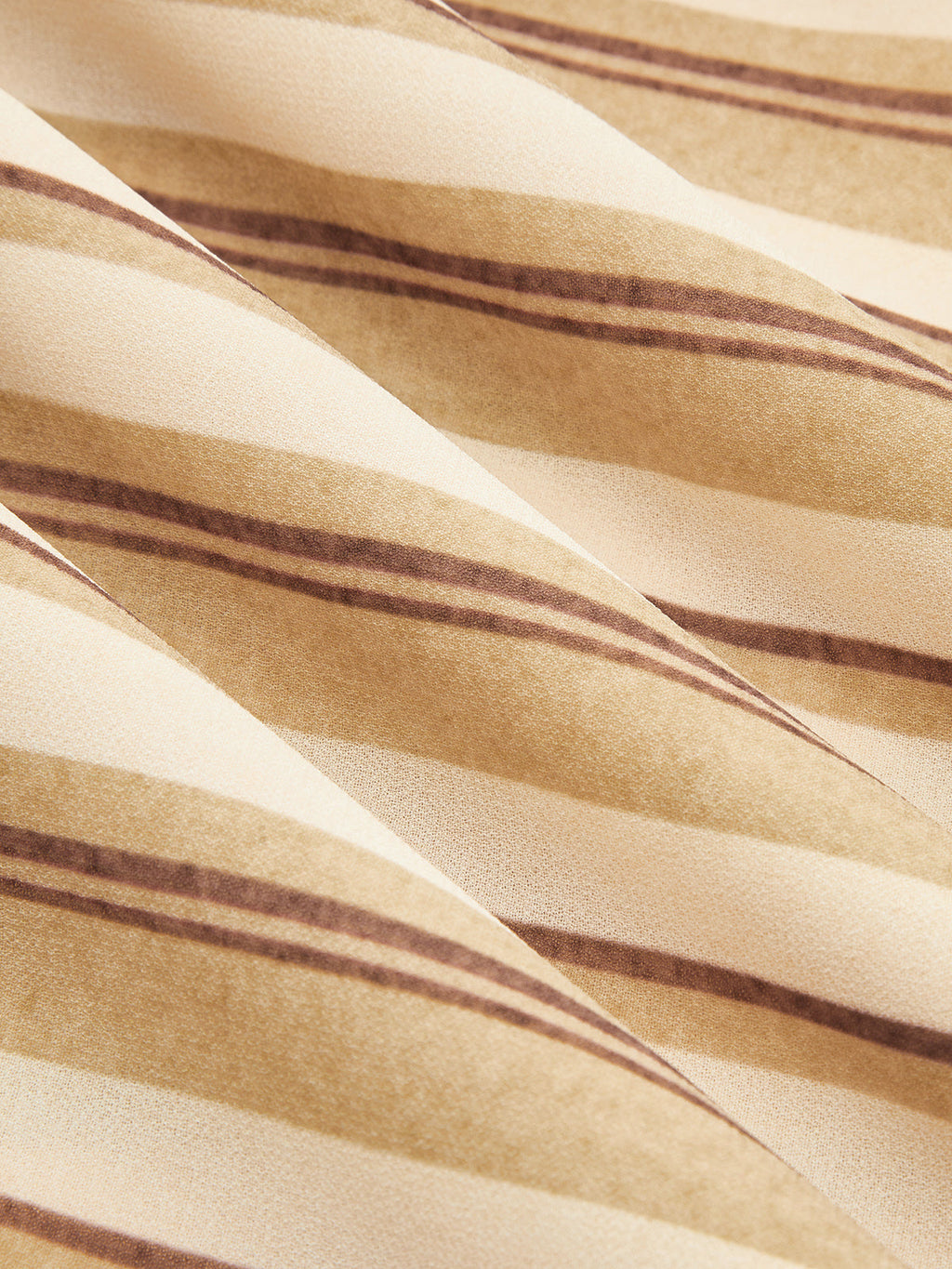 One Shoulder Ruched Striped Maxi Dress