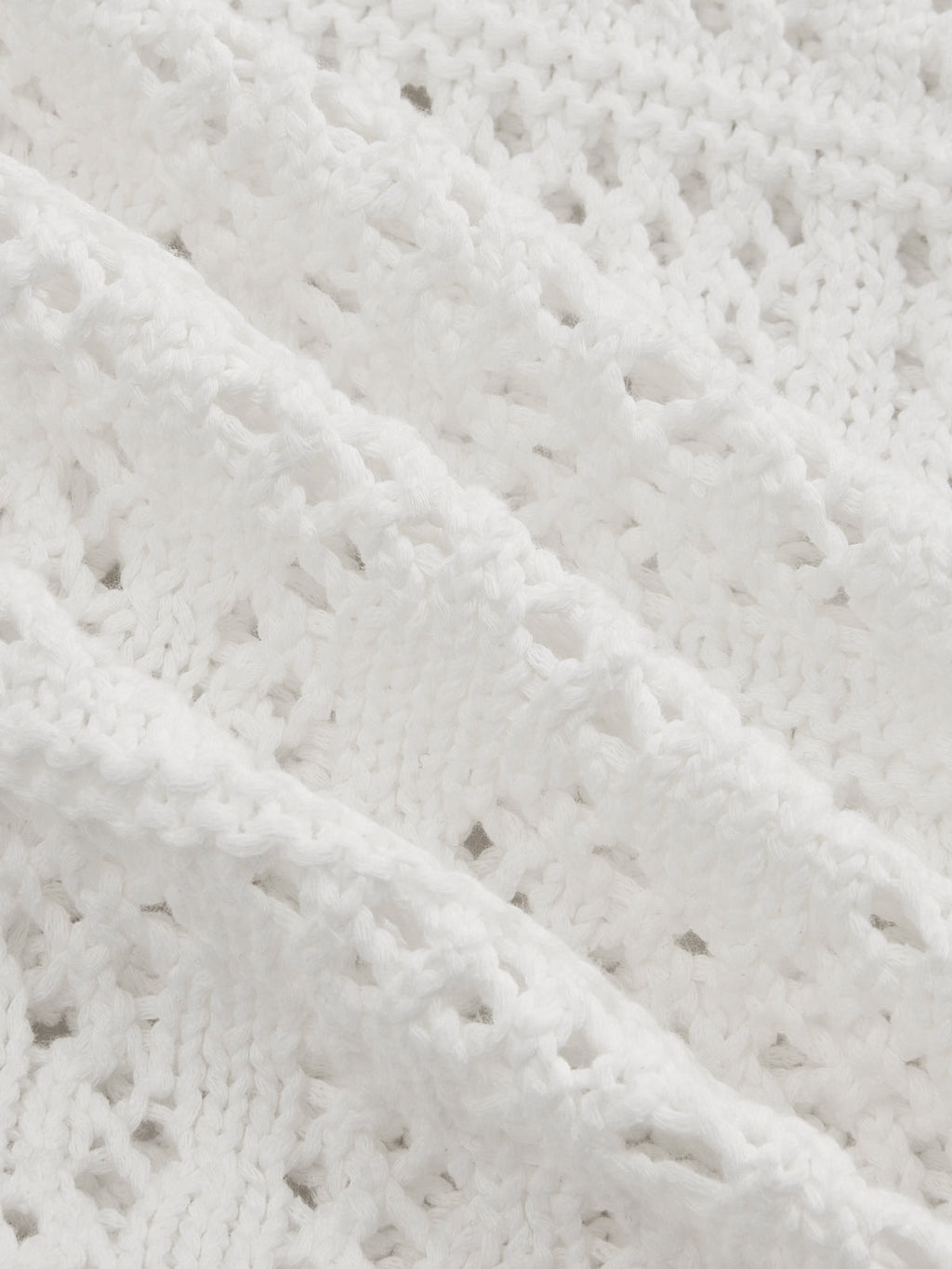 Frog Button Crochet Knit Short Sleeve Top