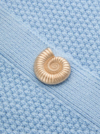 Spiral Button Textured Knit Sleeveless Vest