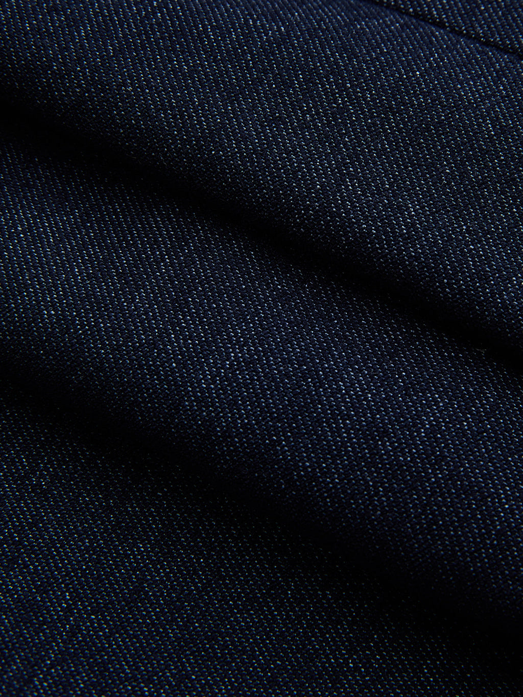 Faux Denim Tailored Vest