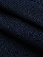 Faux Denim Tailored Vest
