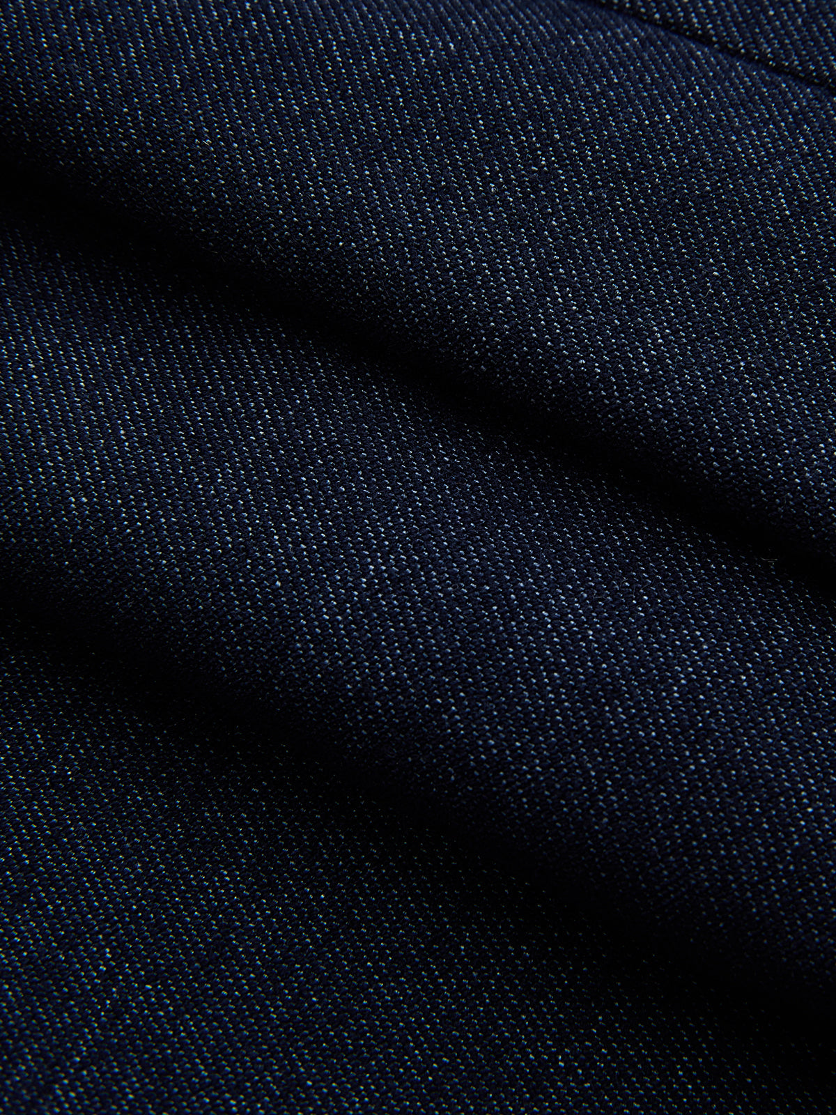 Faux Denim Tailored Vest