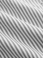 Striped Lace Trim Button-Front Tank Top