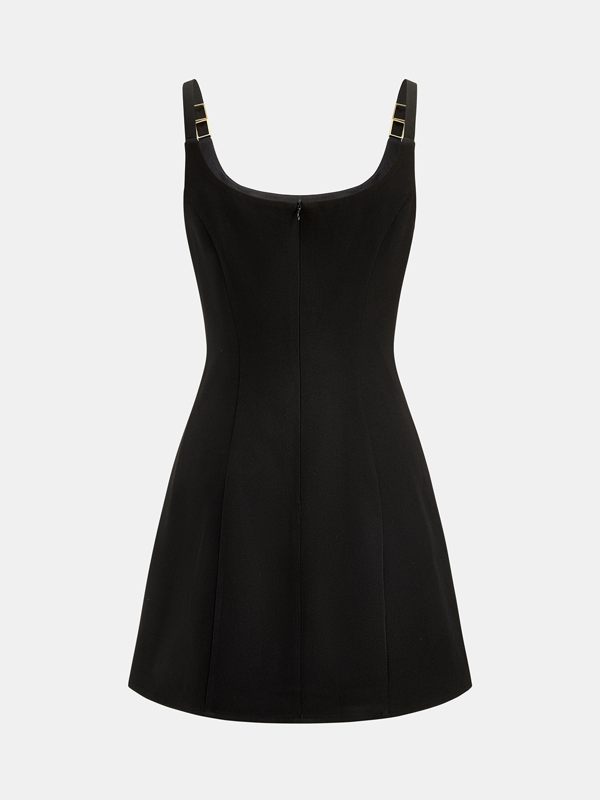 Napoleon Double Breasted Linen Blend Mini Dress