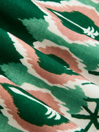 Tribal Print Wrap Tie Mini Skirt