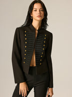 Napoleon Stand Collar Jacket