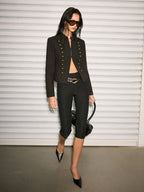 Napoleon Stand Collar Jacket