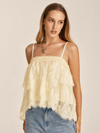 Lace Layered Cami Top