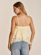 Lace Layered Cami Top
