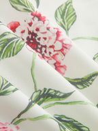Wrap Tie Floral Print Mini Skirt