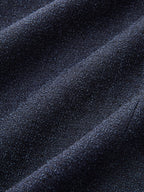 Contrast Wave Edge Button Front Vest