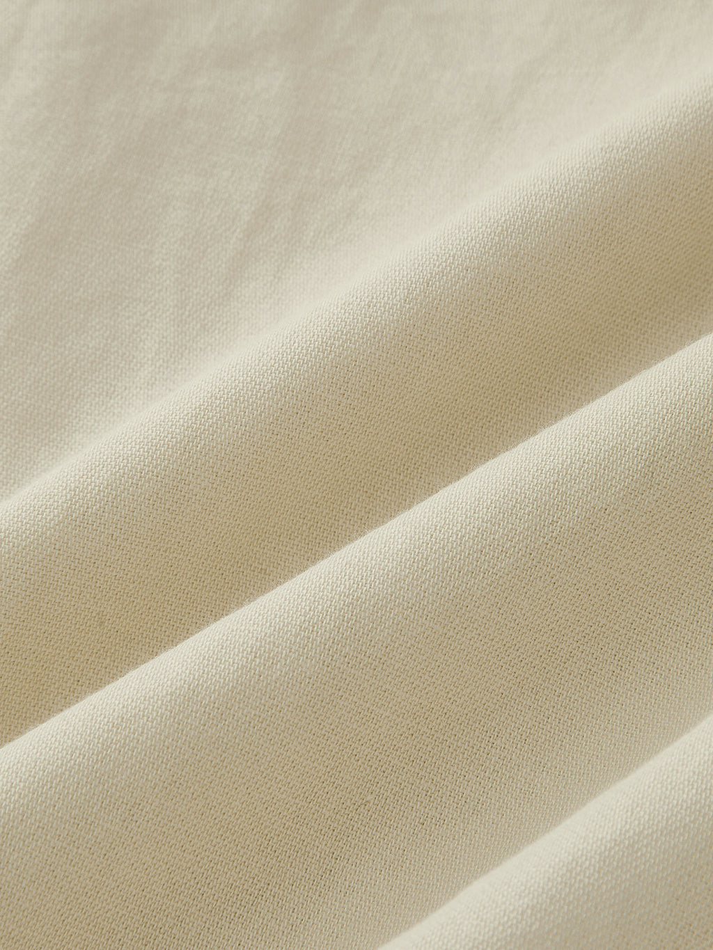 Cotton Linen Scallop Trim Two Piece Pants Set