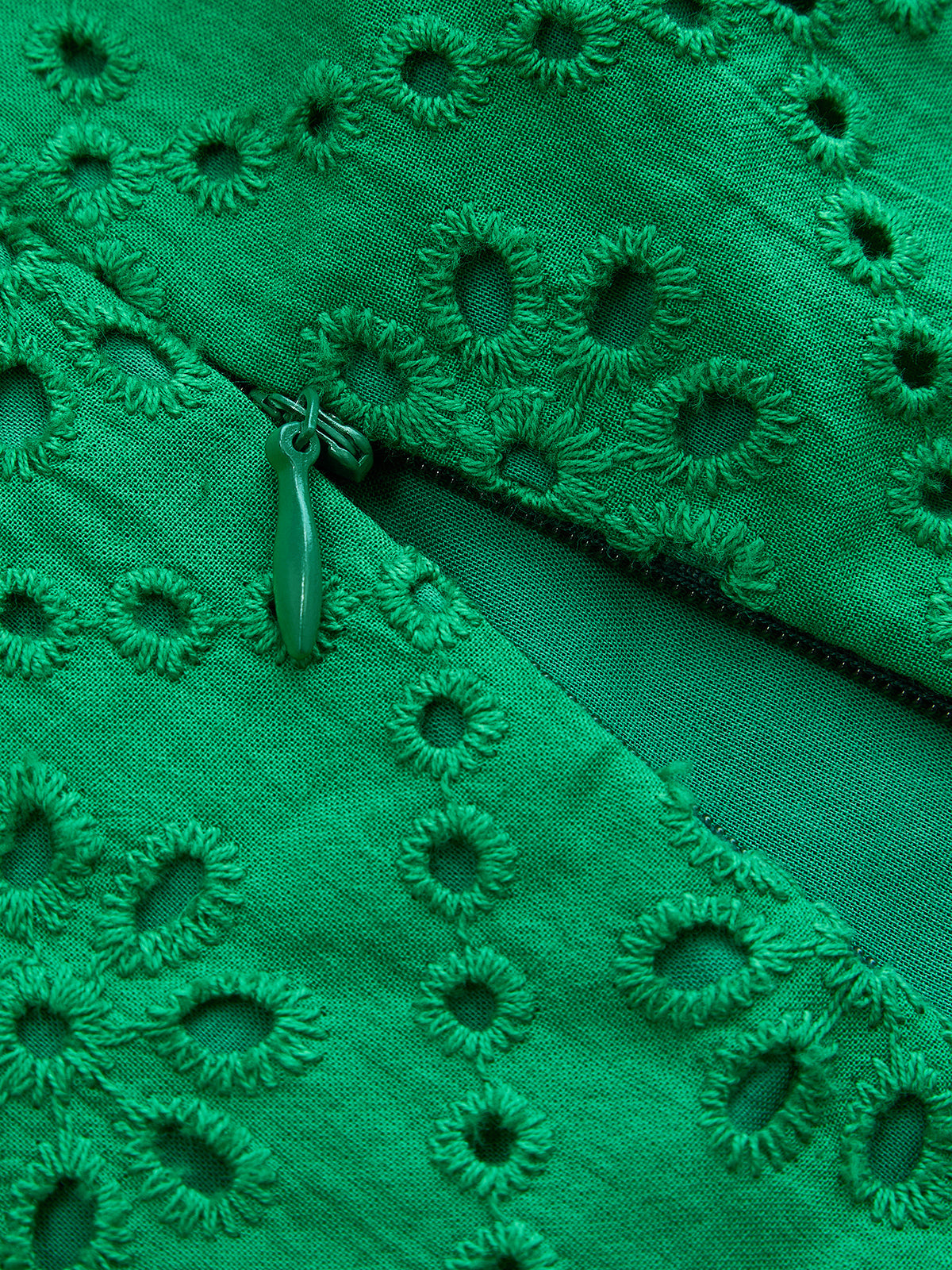 Eyelet Embroidered Top & Midi Skirt Set