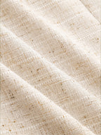 Chain Detail Texture Wide Leg Pants