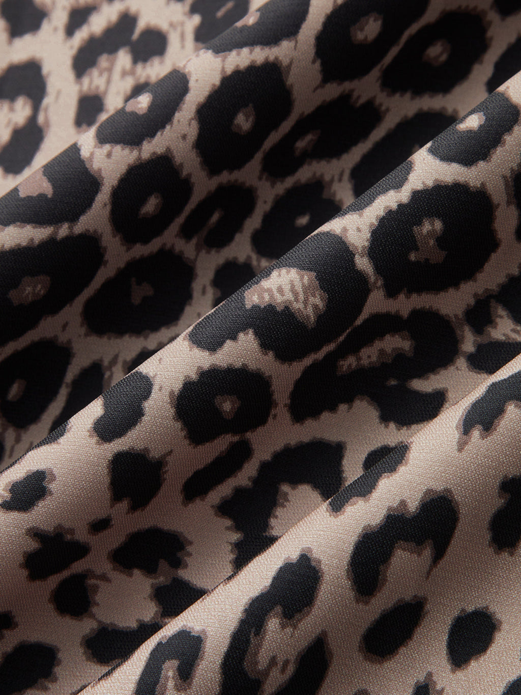 Leopard Print A-Line Maxi Skirt