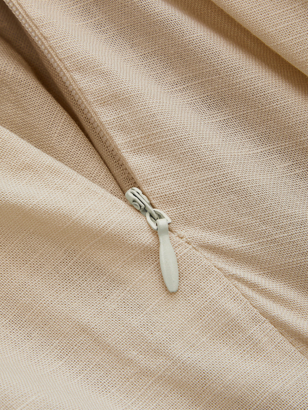 Knot Waist Cotton Linen Jogger Pants