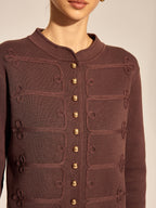 Napoleon Frogging Knit Cardigan
