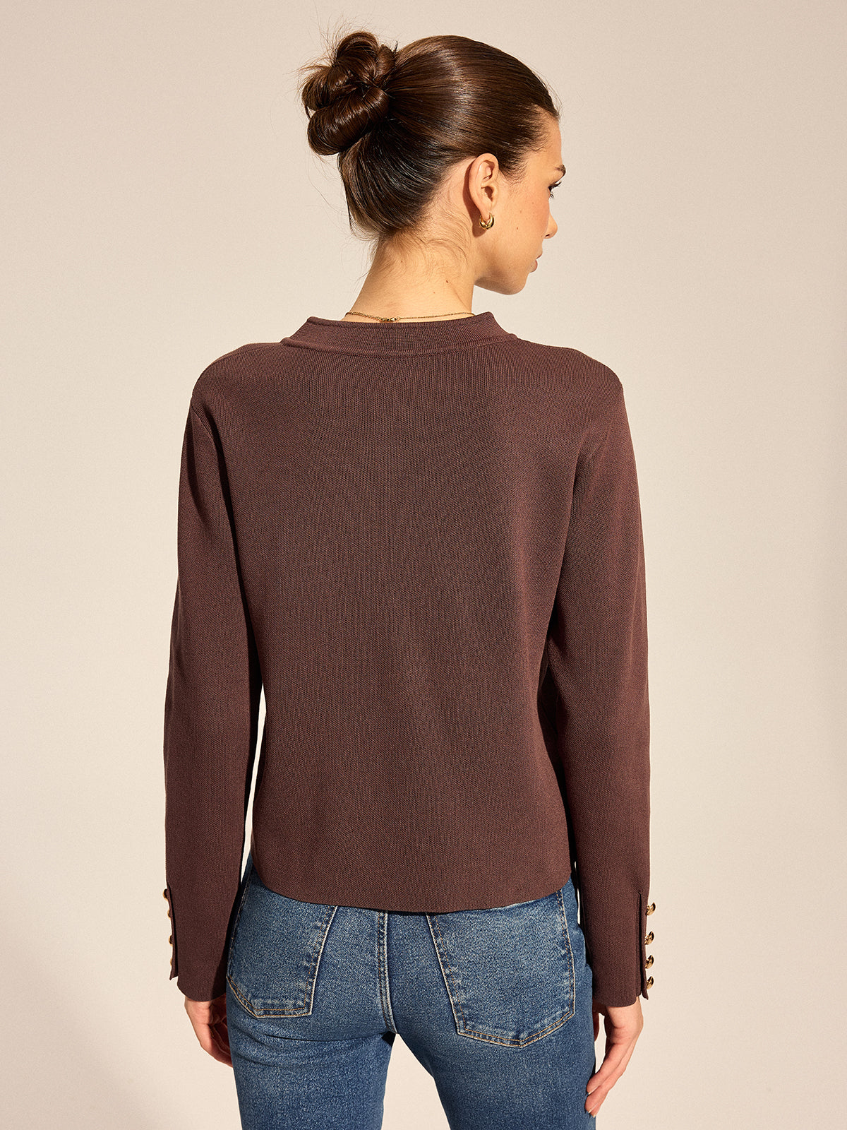 Napoleon Frogging Knit Cardigan
